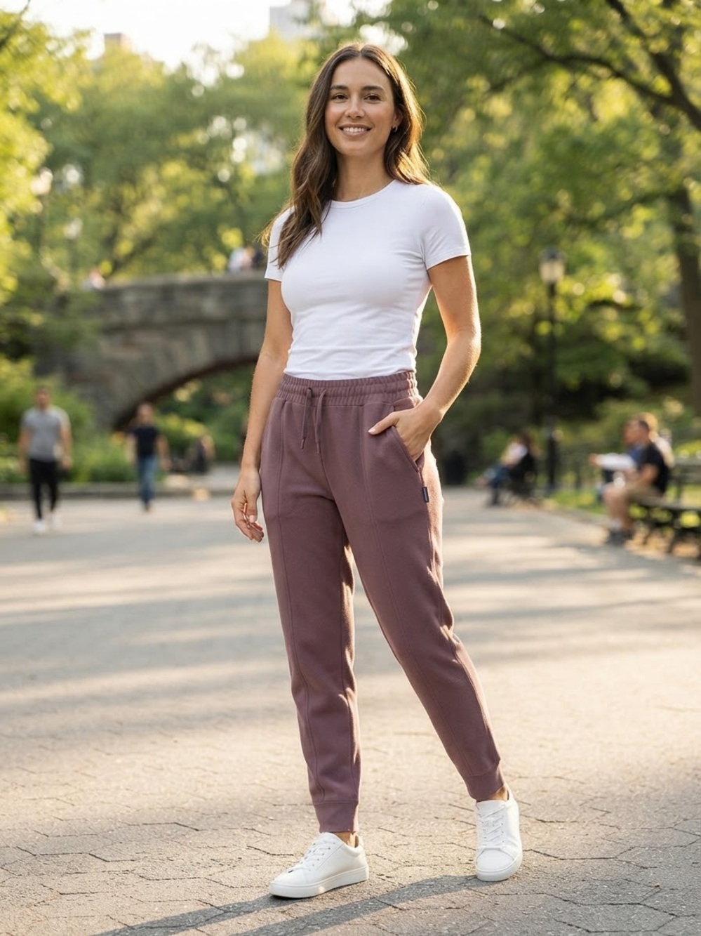 Mondetta Women's Fleece Jogger Sweatpants